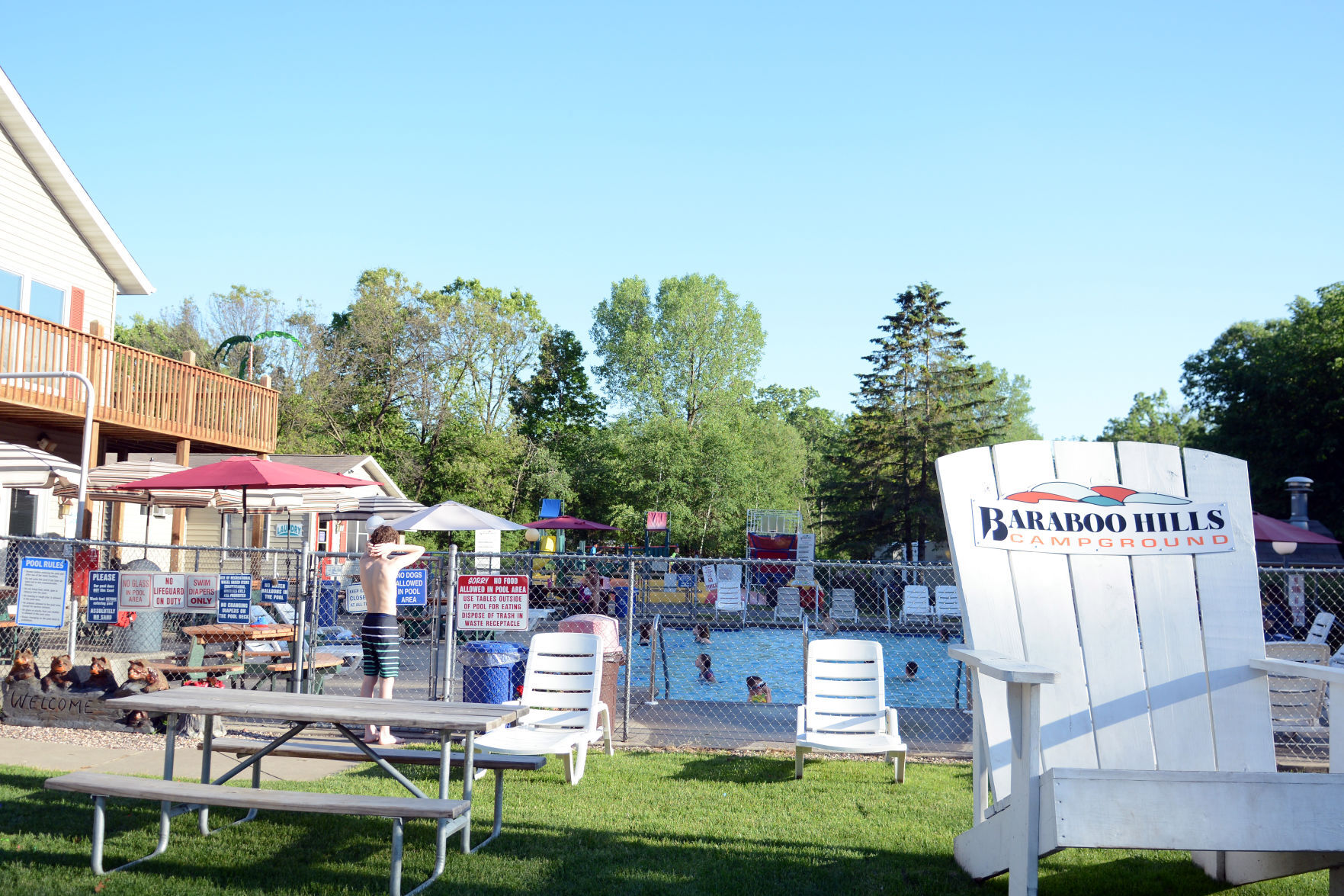 Private campgrounds in Baraboo, Portage